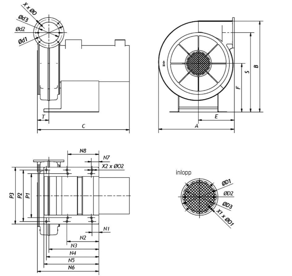 Radialflakt Hpb F Venture Industries